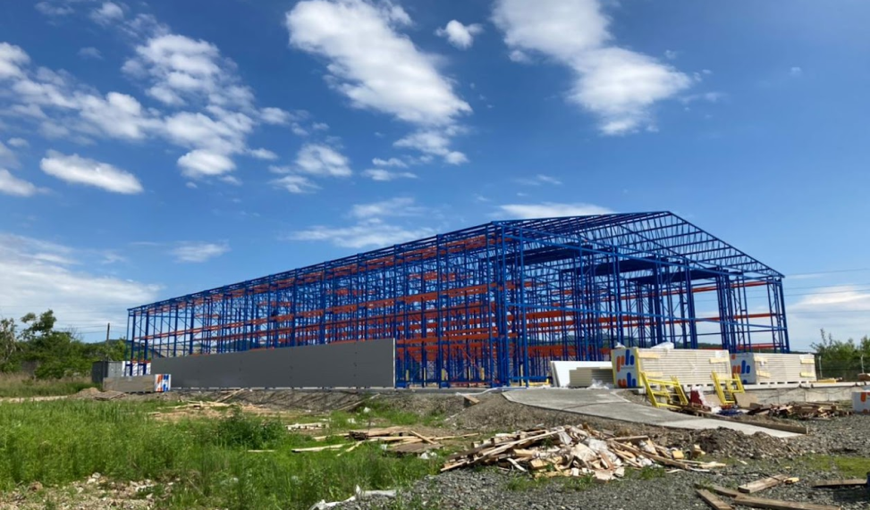 Строительство быстровозводимого склада