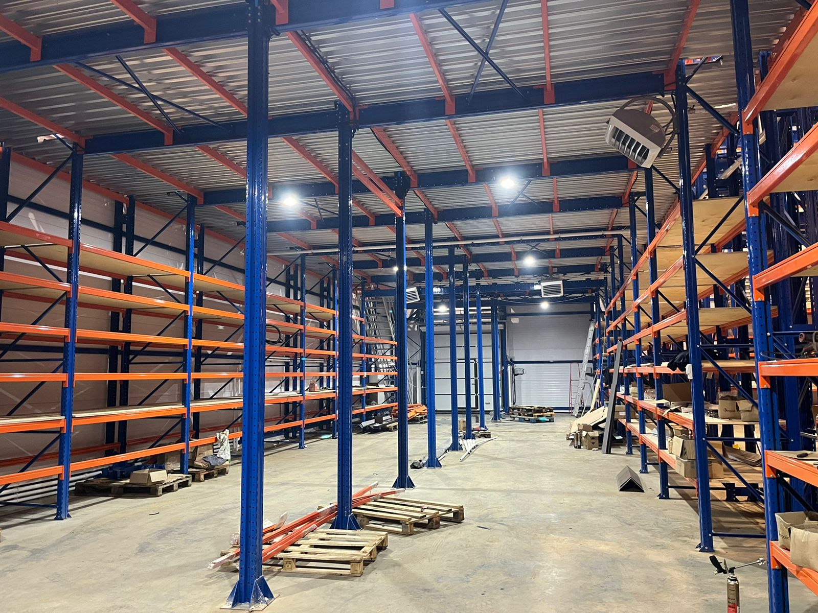 Устройство рабочих зон в снс складе